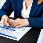 Responsible Credit Card Usage**

A young professional, fully clothed in modest business attire, reviewing a credit card statement at a bright, modern desk.  A laptop displays a budgeting app.  The scene emphasizes financial responsibility and awareness.  Safe for work, appropriate content, perfect anatomy, natural proportions, professional illustration, high quality.

**